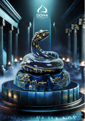 Rắn vàng SUPER VIP Royal Darius XO