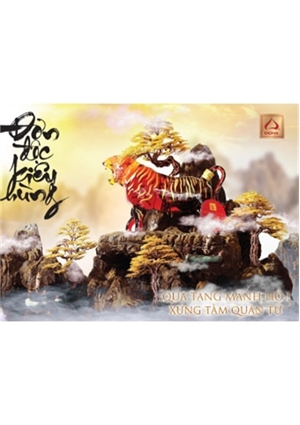 Rượu Hổ Vàng Super VIP Royal Rich XO Gold 23K (Limited)