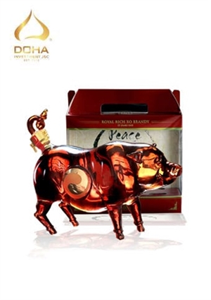 Rượu heo đông hồ Royal Rich XO 23K Gold